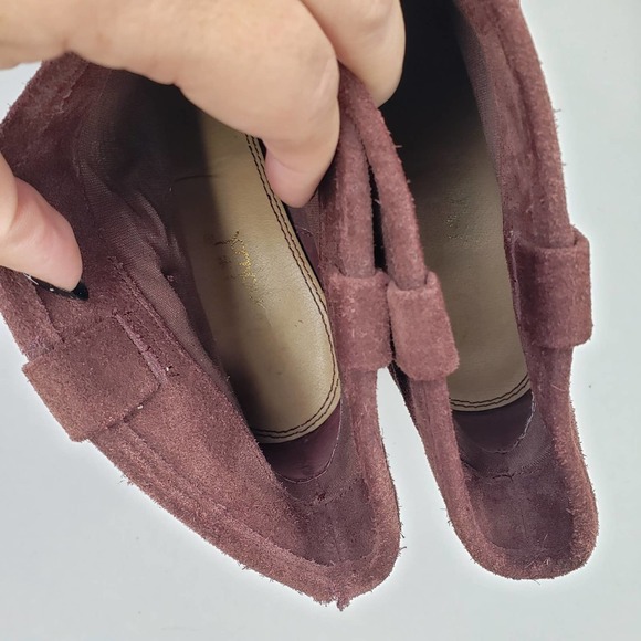 Splendid Lakota Bootie Suede Leather Heeled 11 Cranberry Maroon‎ Boot Revolve - Picture 8 of 11